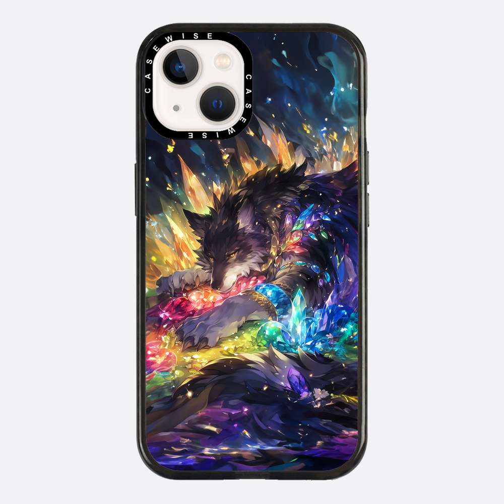 Sleeping Crystal Wolf - Etui