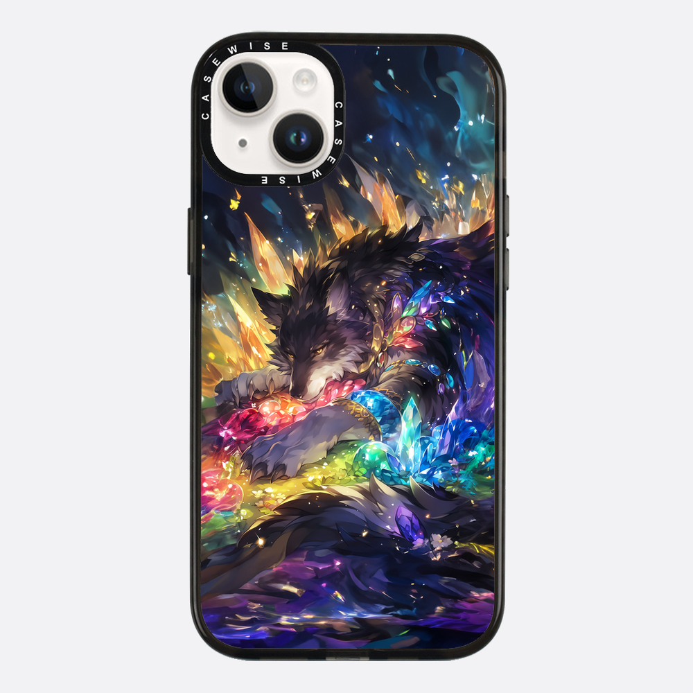 Sleeping Crystal Wolf - Etui