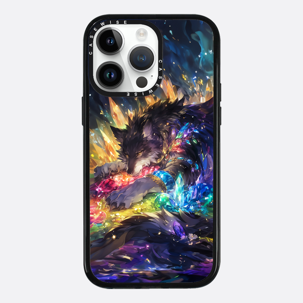 Sleeping Crystal Wolf - Etui