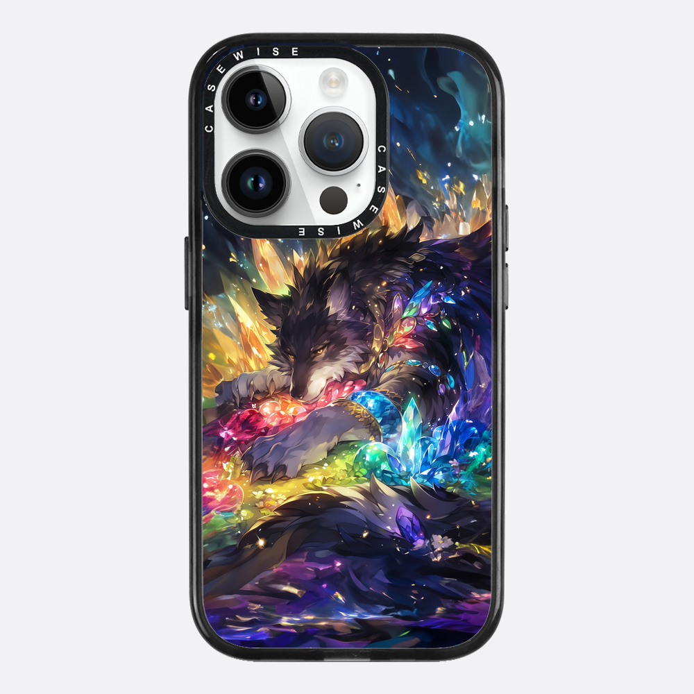 Sleeping Crystal Wolf - Etui