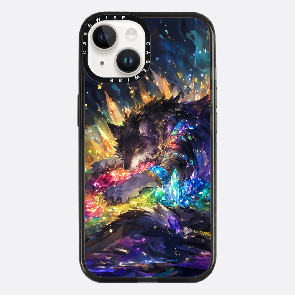 Sleeping Crystal Wolf - Etui