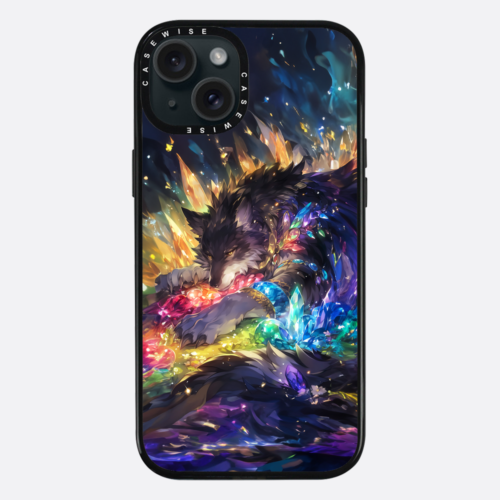 Sleeping Crystal Wolf - Etui