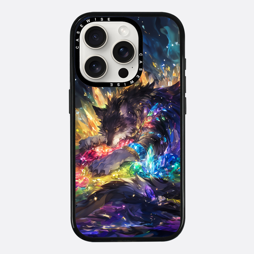 Sleeping Crystal Wolf - Etui
