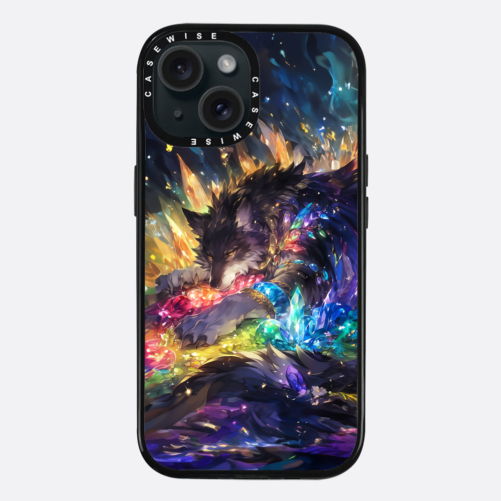 Sleeping Crystal Wolf - Etui