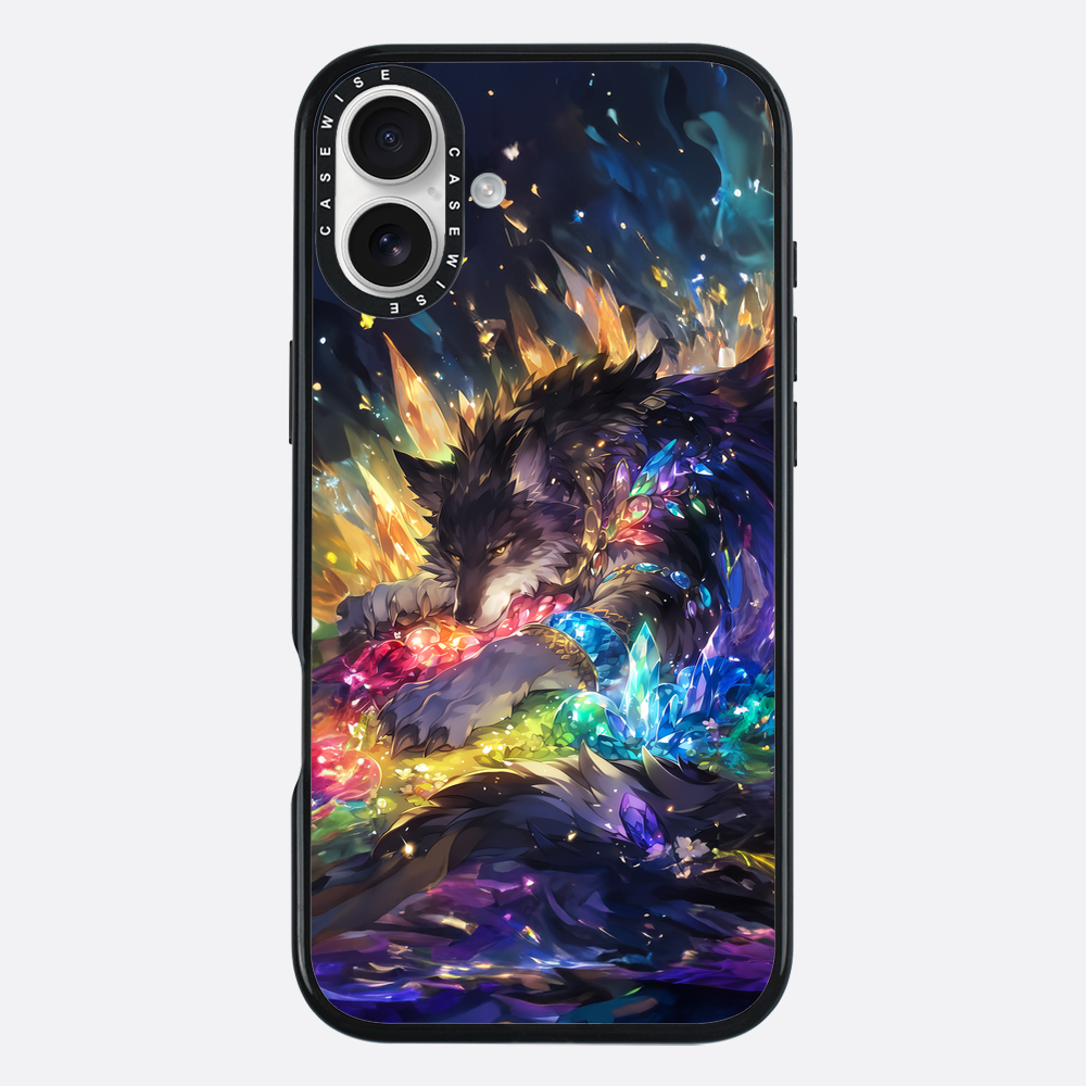 Sleeping Crystal Wolf - Etui