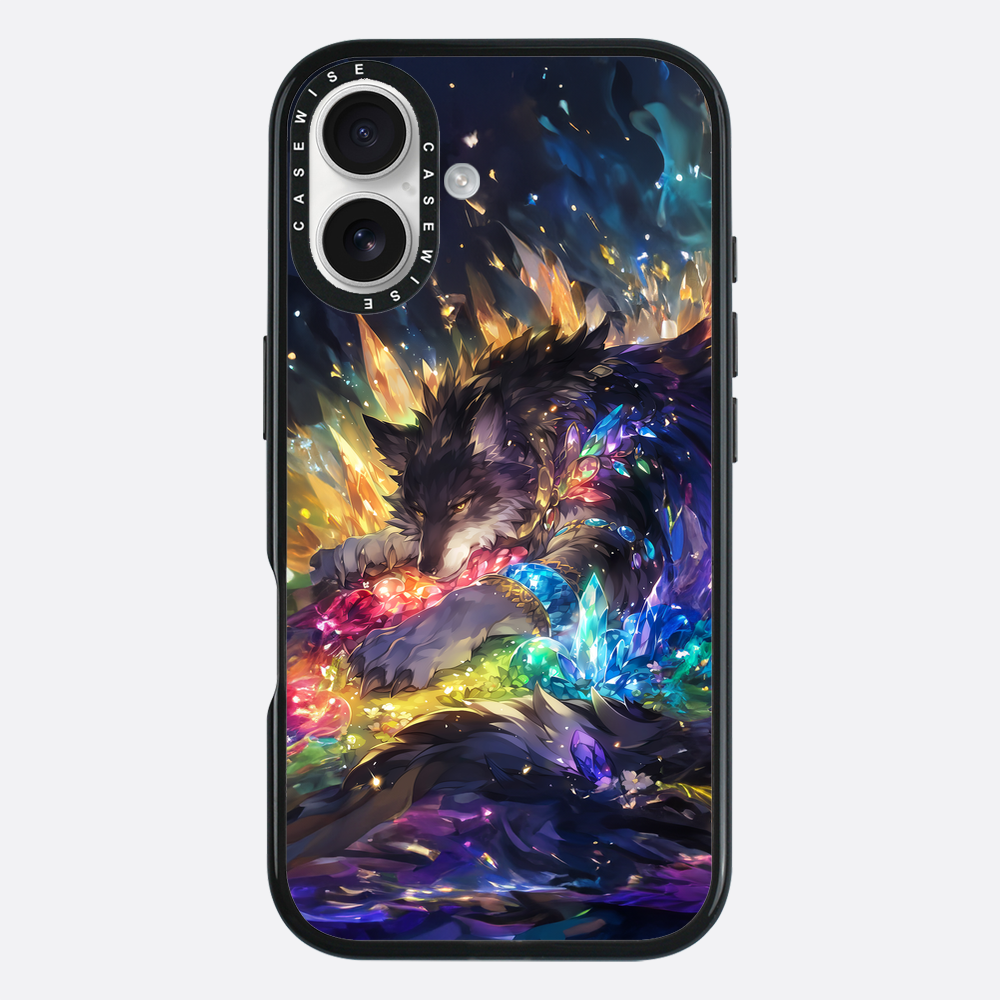 Sleeping Crystal Wolf - Etui