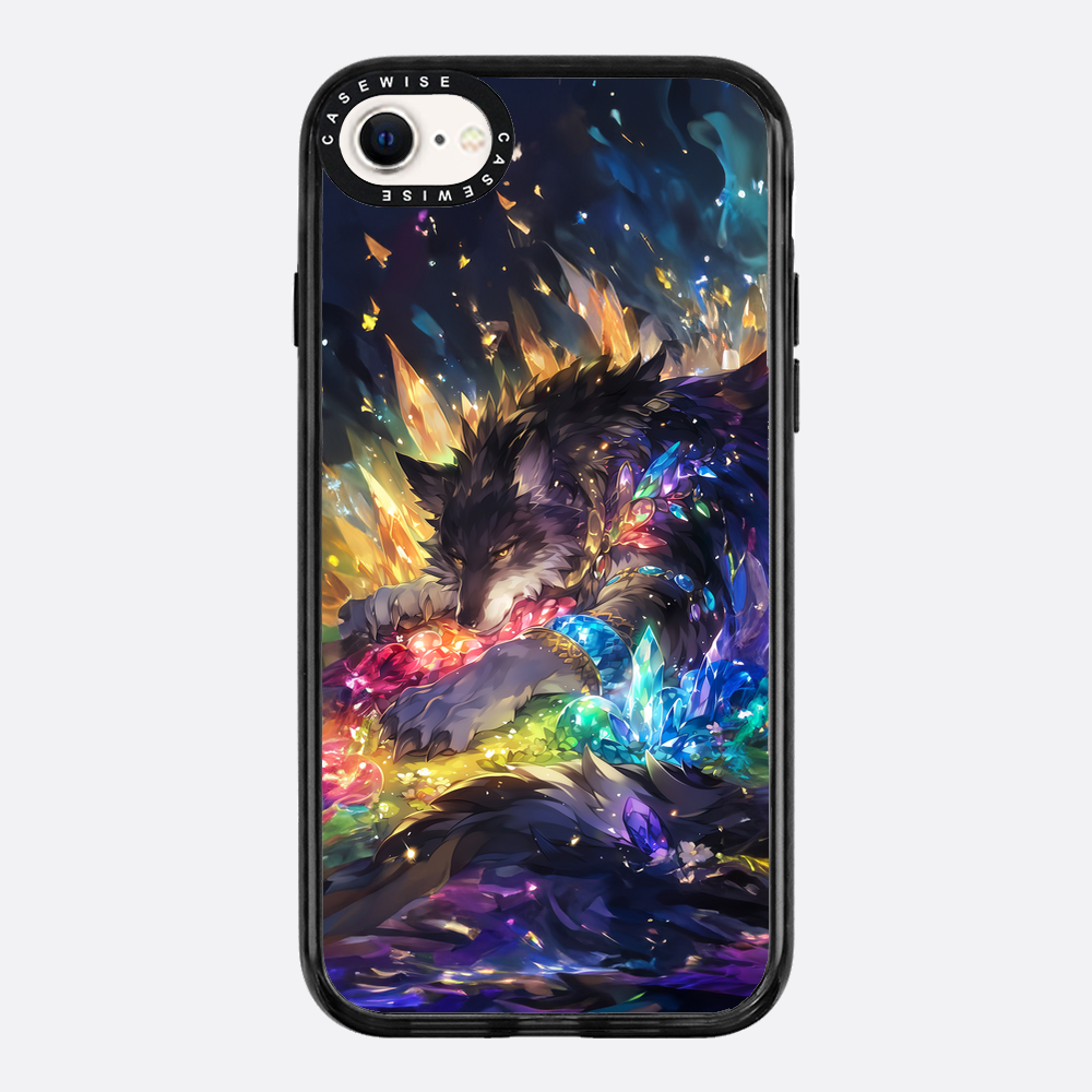 Sleeping Crystal Wolf - Etui