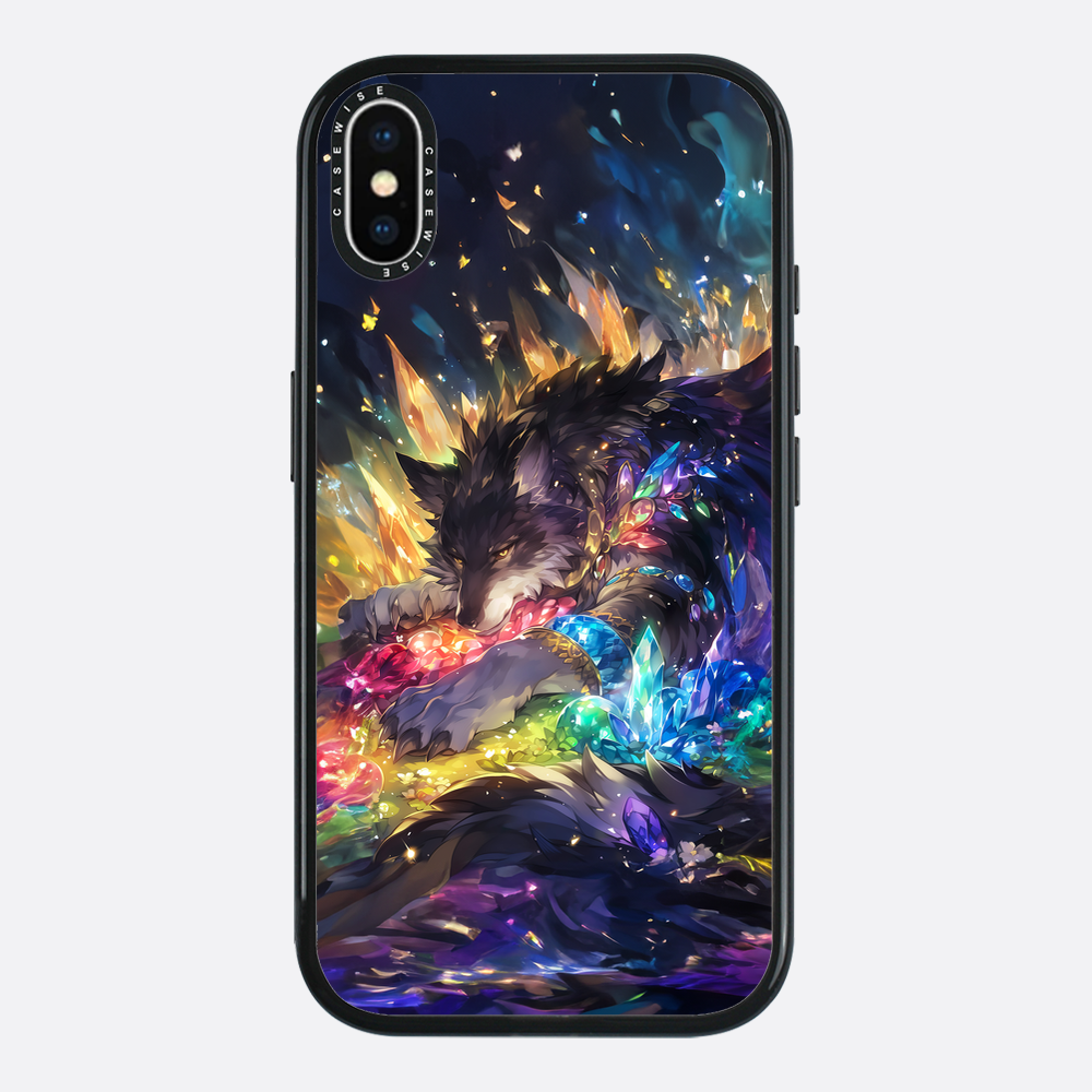 Sleeping Crystal Wolf - Etui