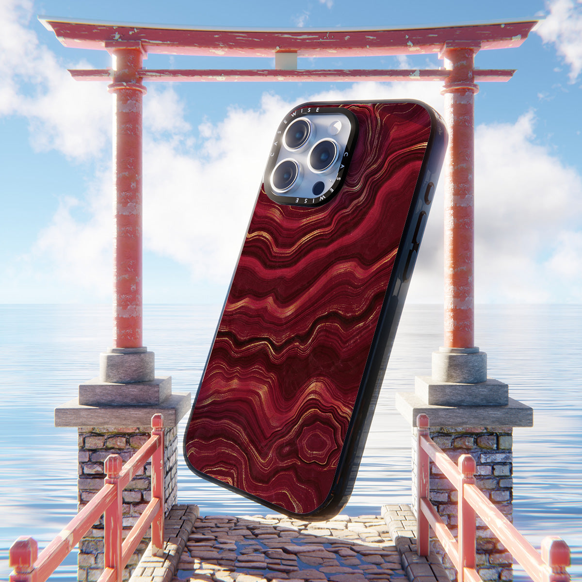 Red Agate Texture 08 - Etui