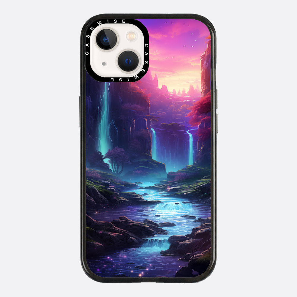 Colorful Fantasy Landcape - Etui