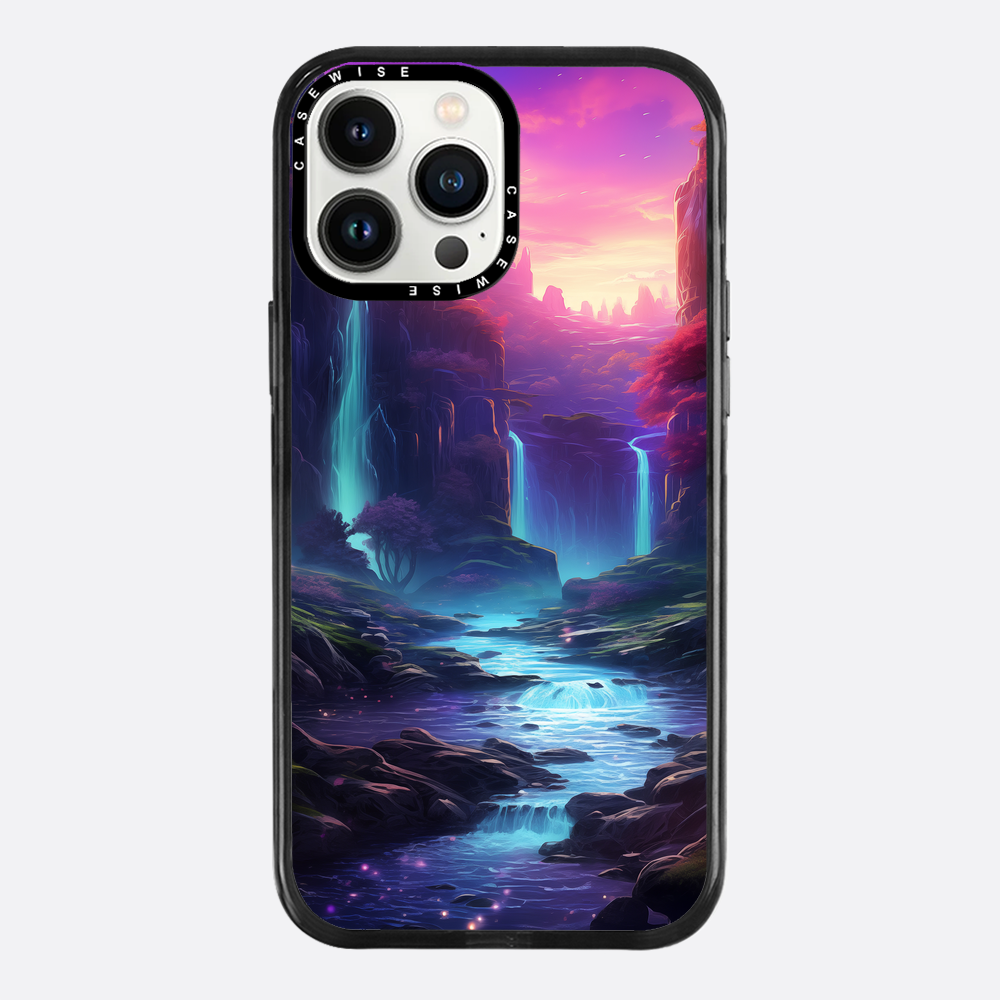 Colorful Fantasy Landcape - Etui