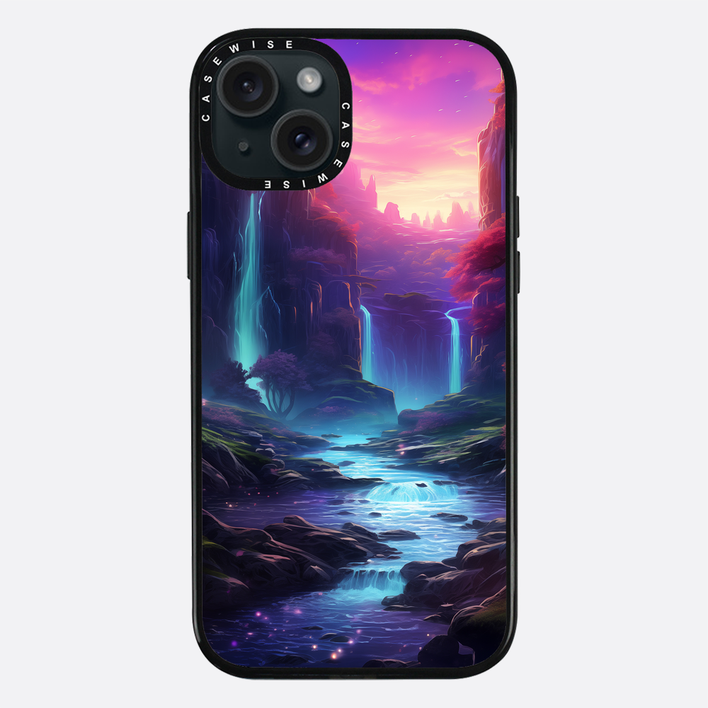Colorful Fantasy Landcape - Etui