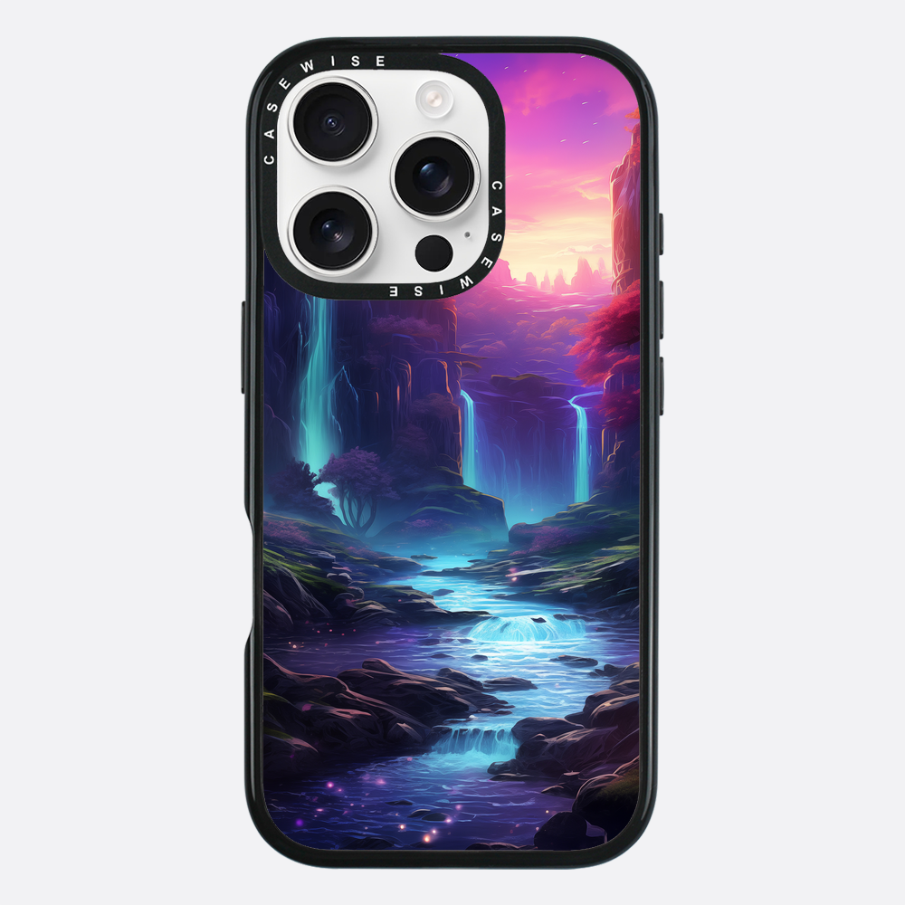 Colorful Fantasy Landcape - Etui