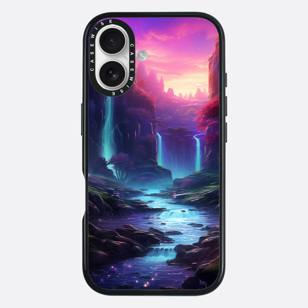 Colorful Fantasy Landcape - Etui