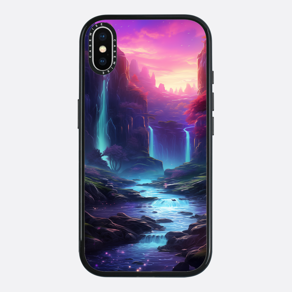 Colorful Fantasy Landcape - Etui