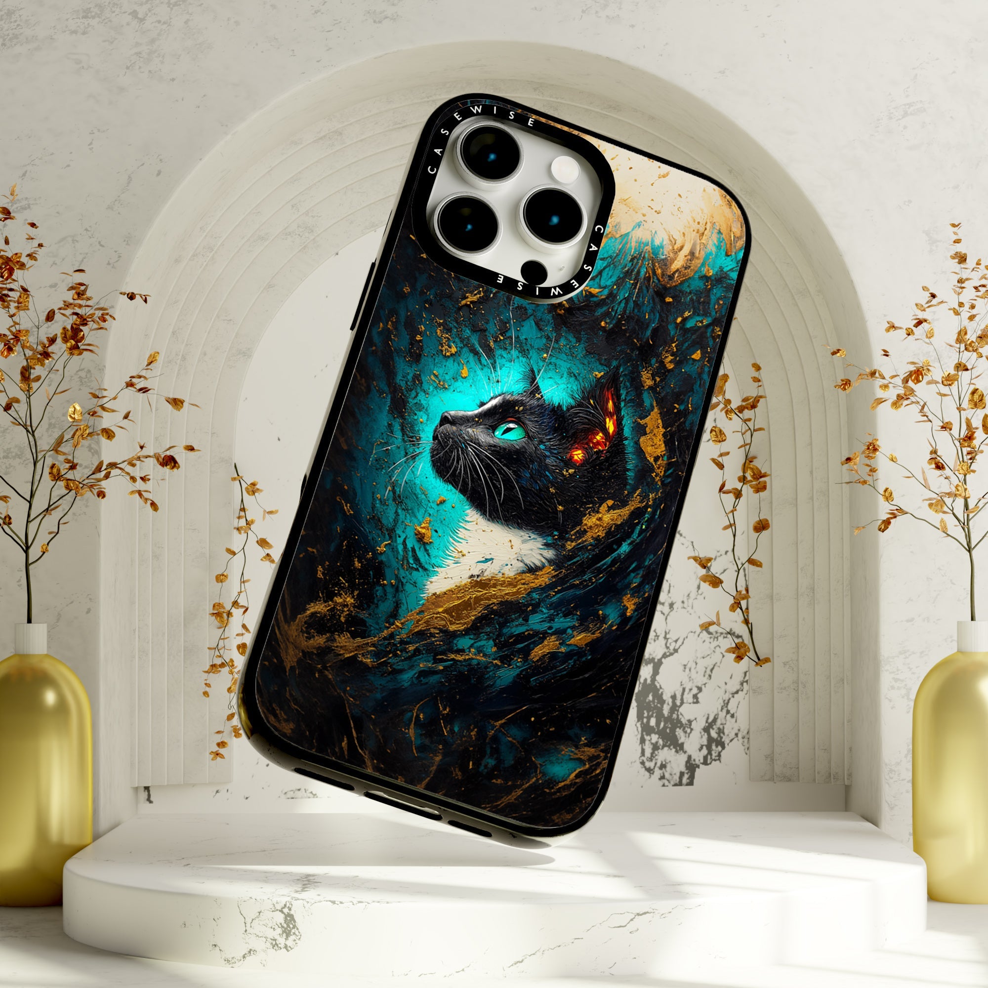 Emerald Flux Cat - Etui