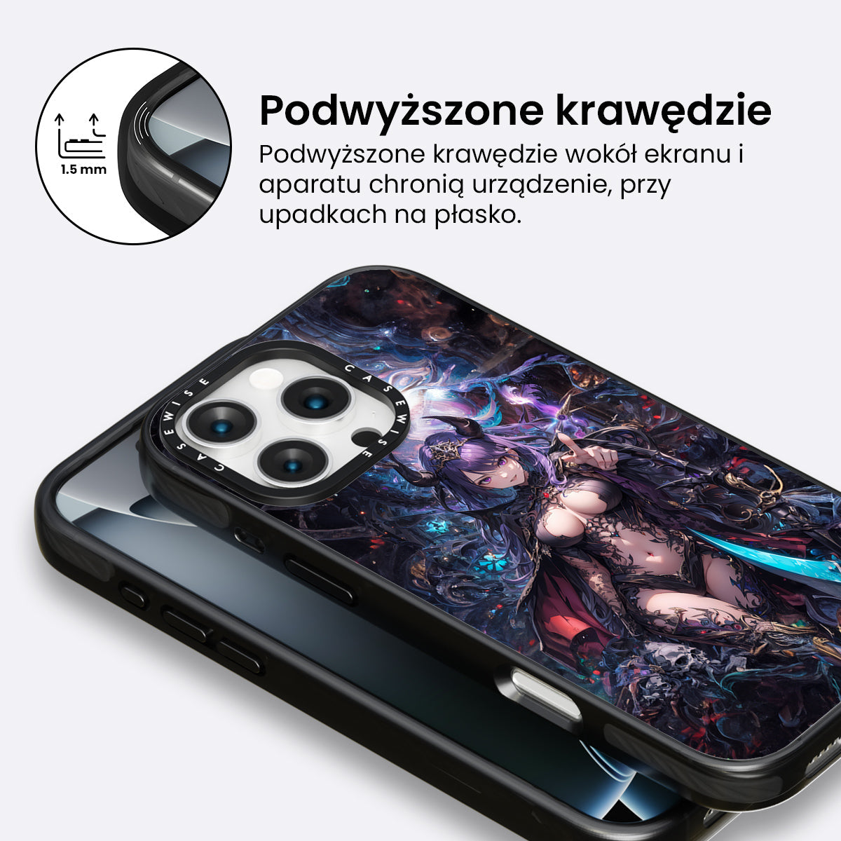 Gothic Butterfly Girl - Etui