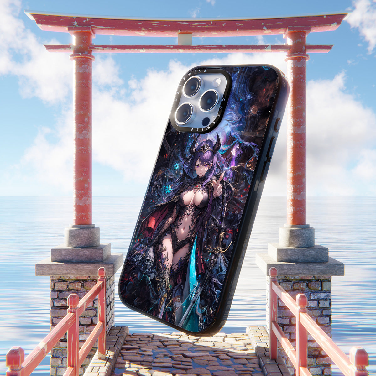 Gothic Butterfly Girl - Etui