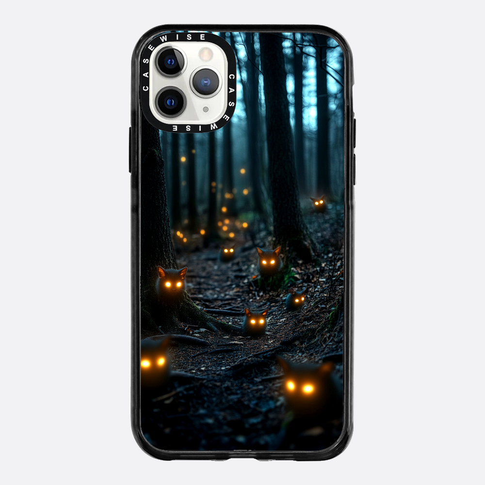 Dark Forest Glowing Eyes - Etui