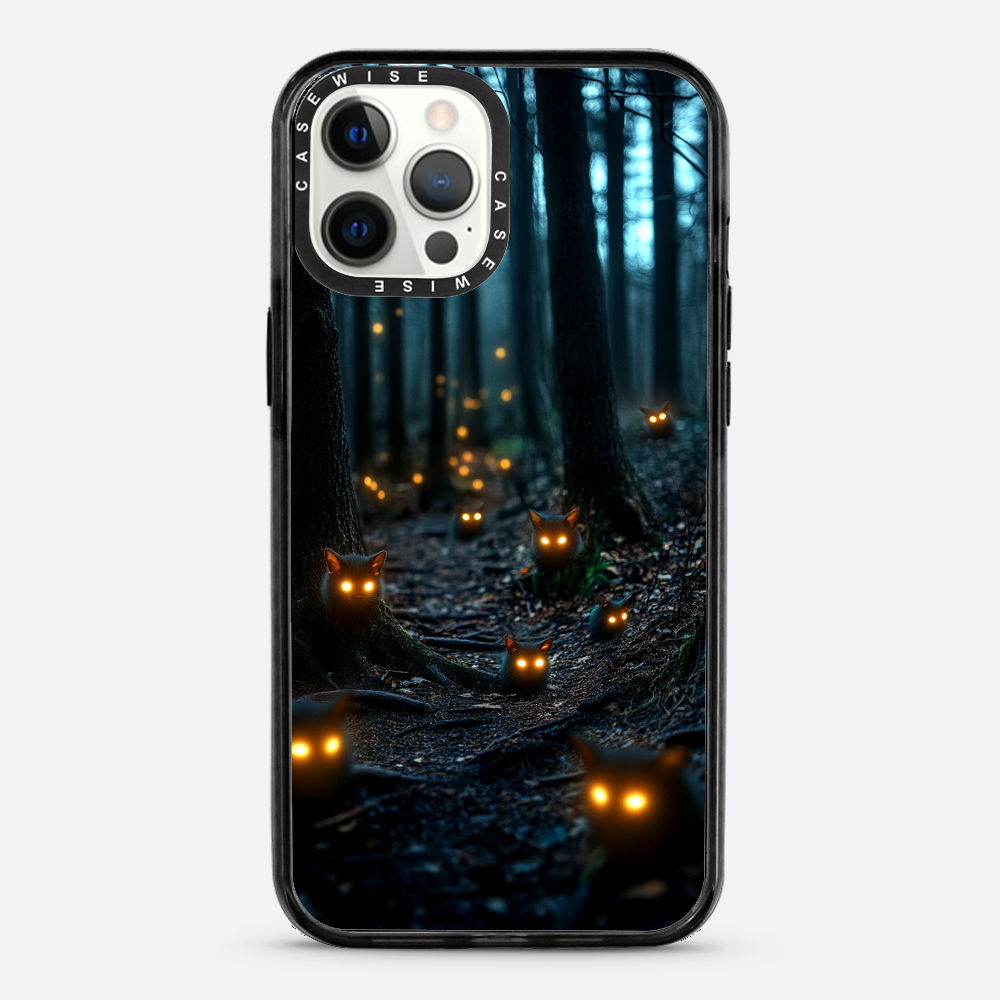 Dark Forest Glowing Eyes - Etui