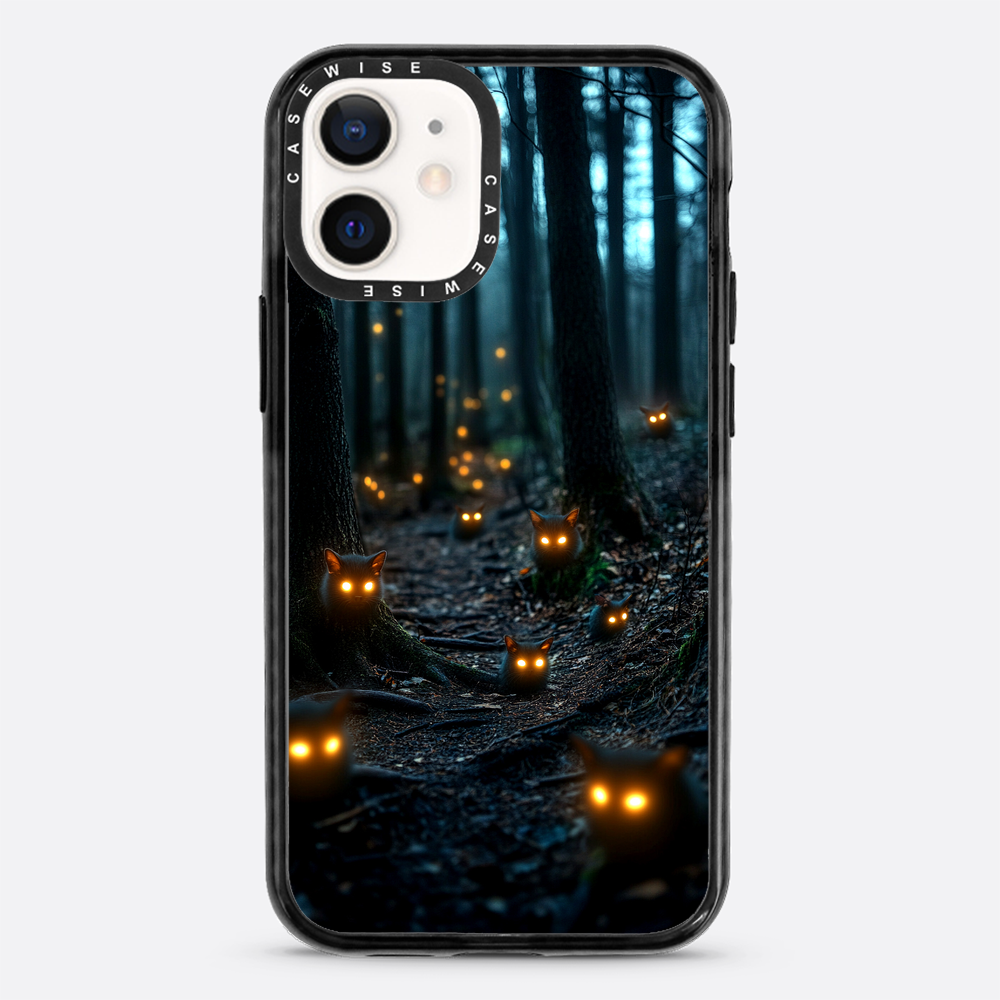 Dark Forest Glowing Eyes - Etui