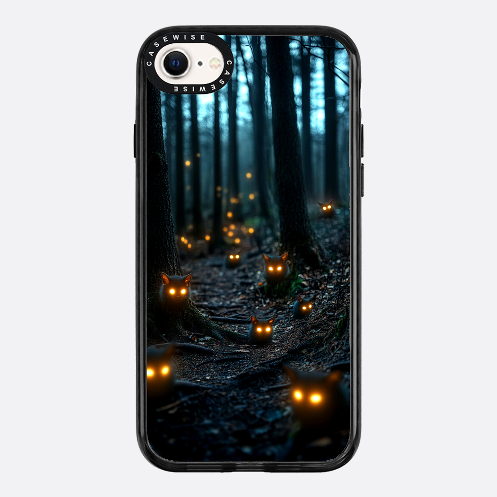 Dark Forest Glowing Eyes - Etui