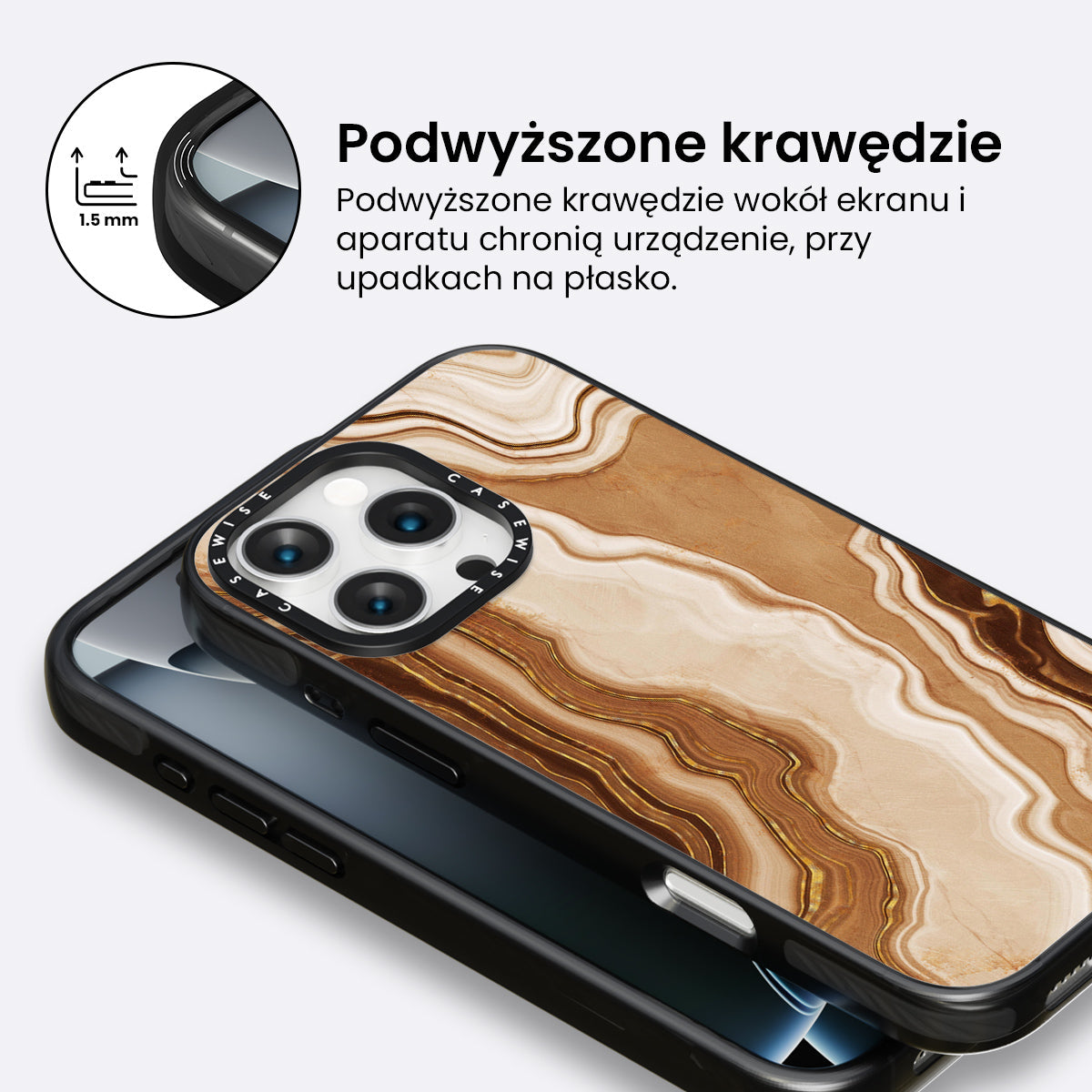 Golden Agate Texture 06 - Etui