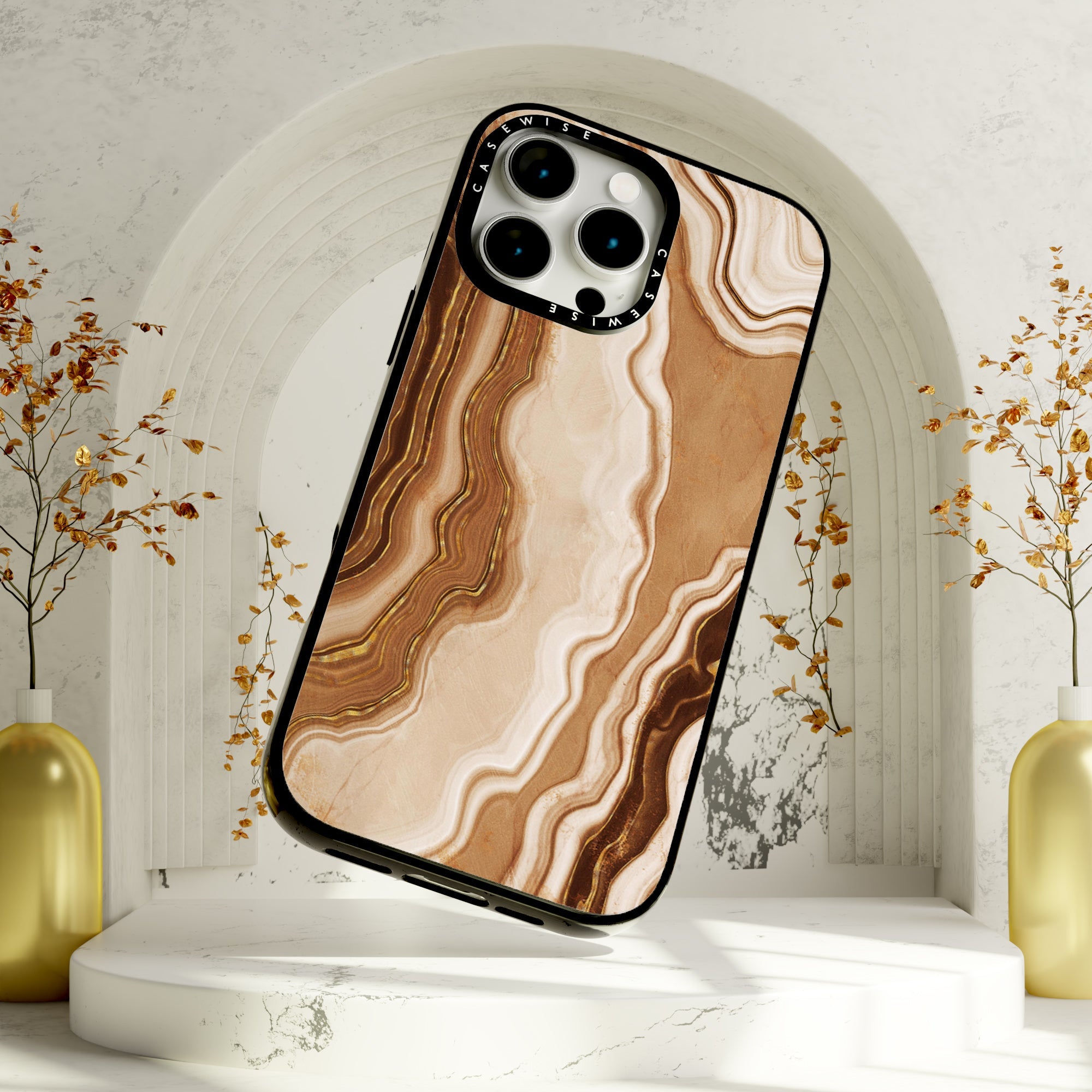 Golden Agate Texture 06 - Etui