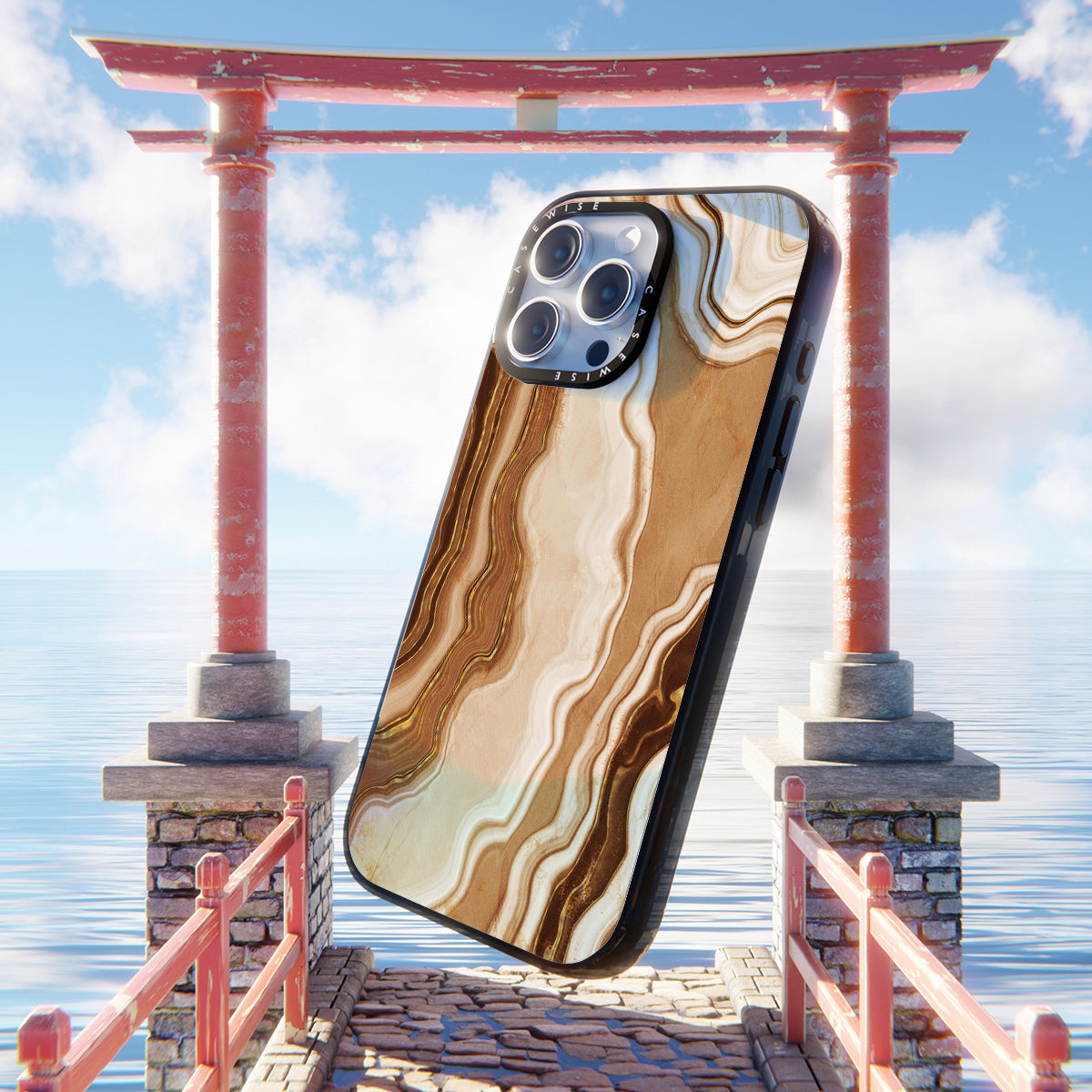 Golden Agate Texture 06 - Etui