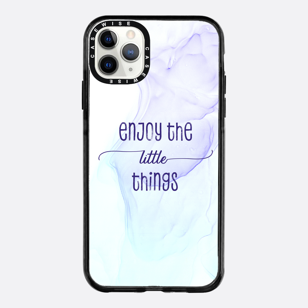 Enjoy the little things | floating colors - Etui