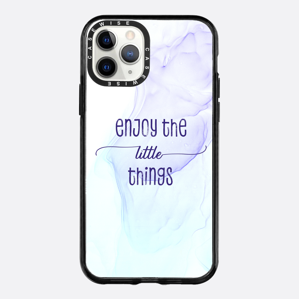 Enjoy the little things | floating colors - Etui