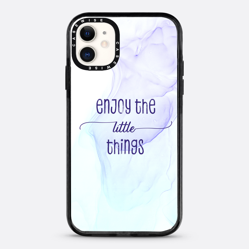 Enjoy the little things | floating colors - Etui