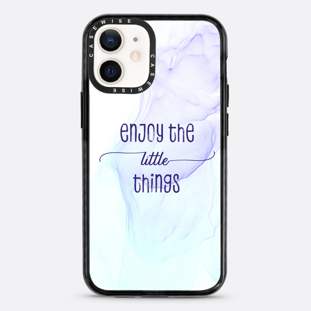 Enjoy the little things | floating colors - Etui