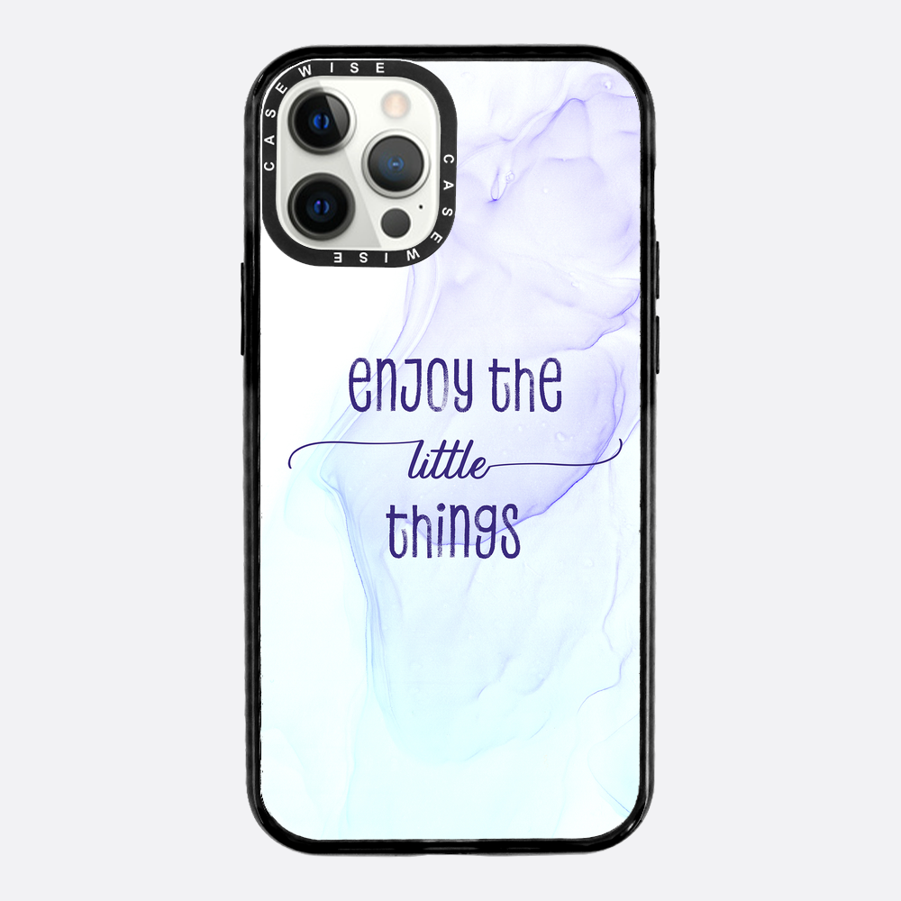 Enjoy the little things | floating colors - Etui