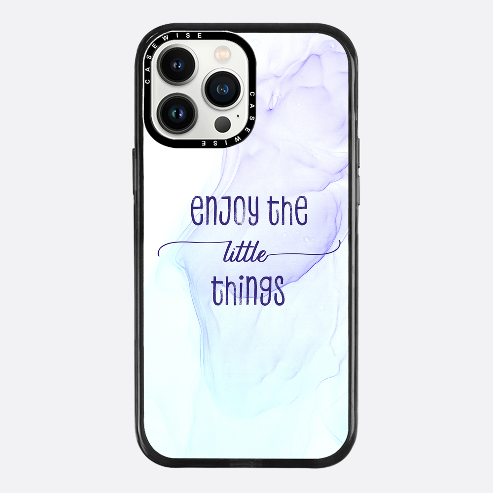 Enjoy the little things | floating colors - Etui