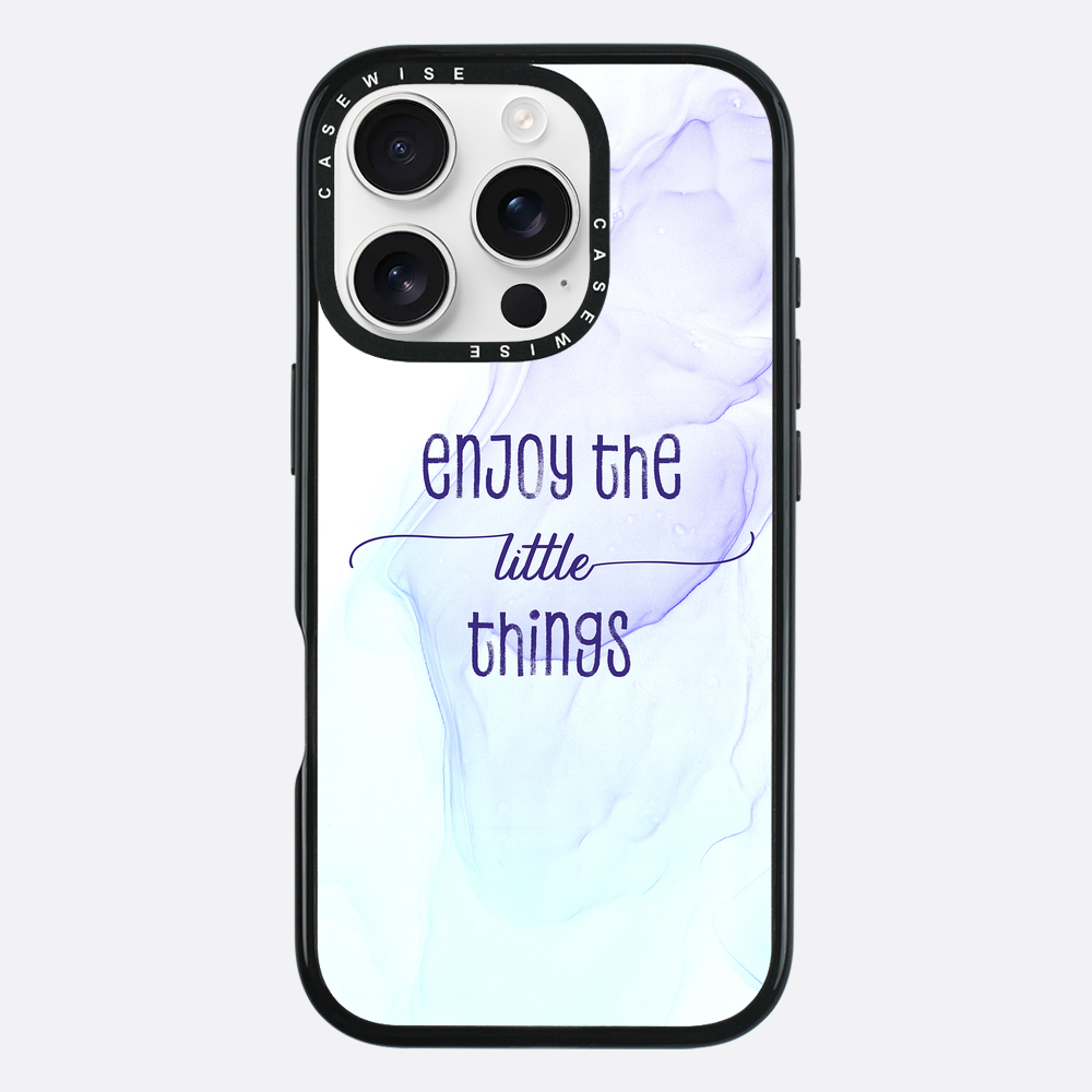 Enjoy the little things | floating colors - Etui