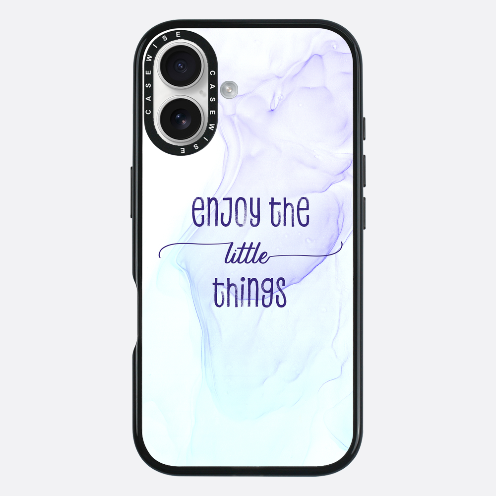 Enjoy the little things | floating colors - Etui