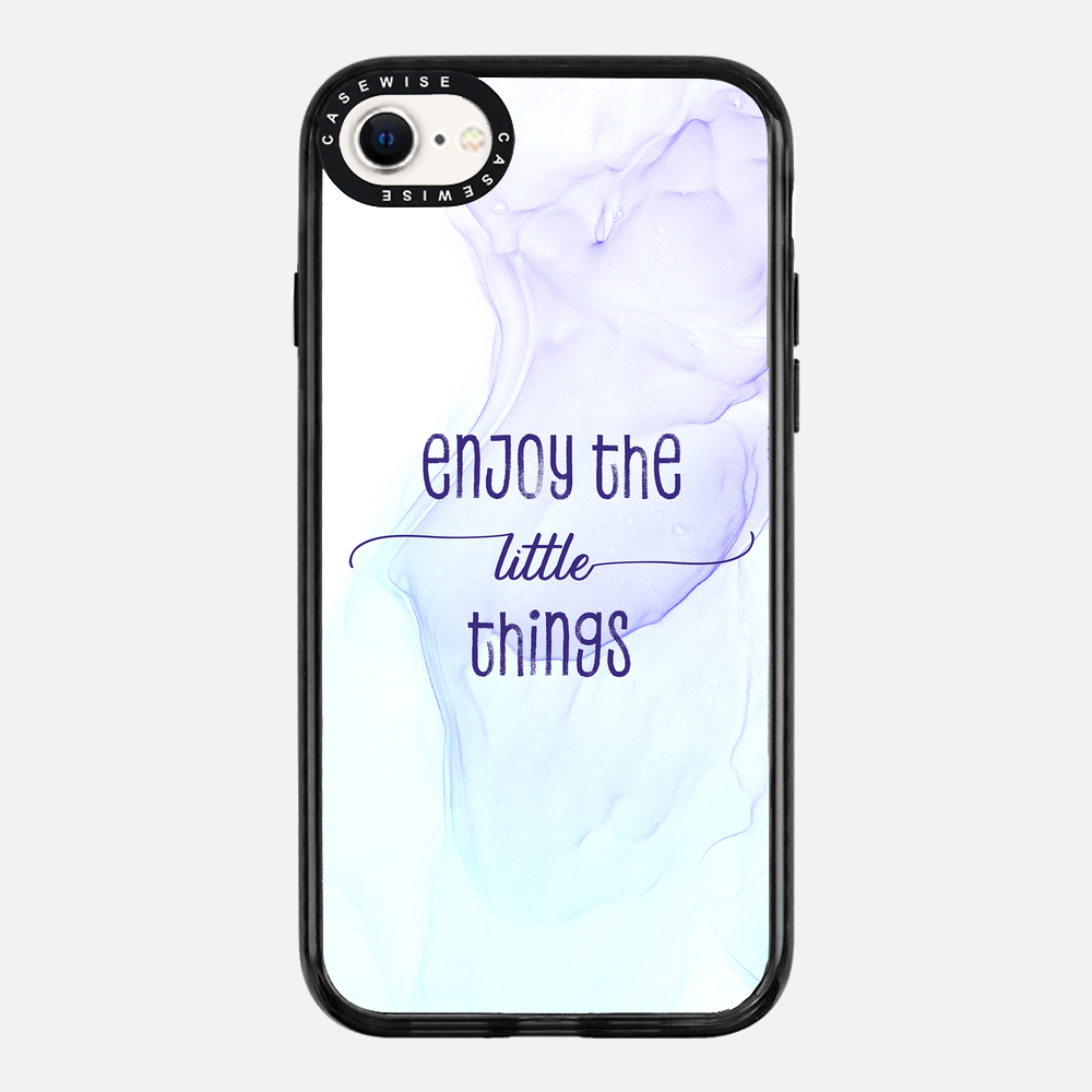 Enjoy the little things | floating colors - Etui