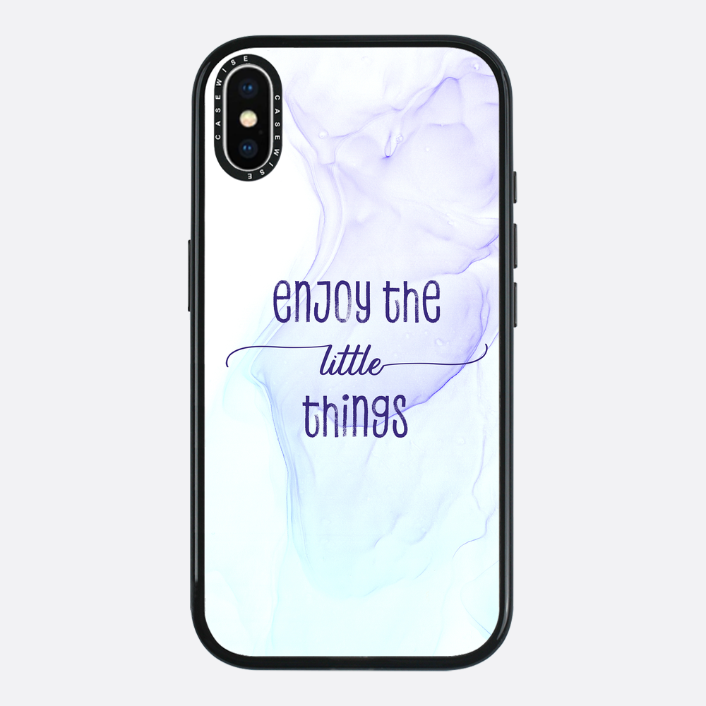 Enjoy the little things | floating colors - Etui