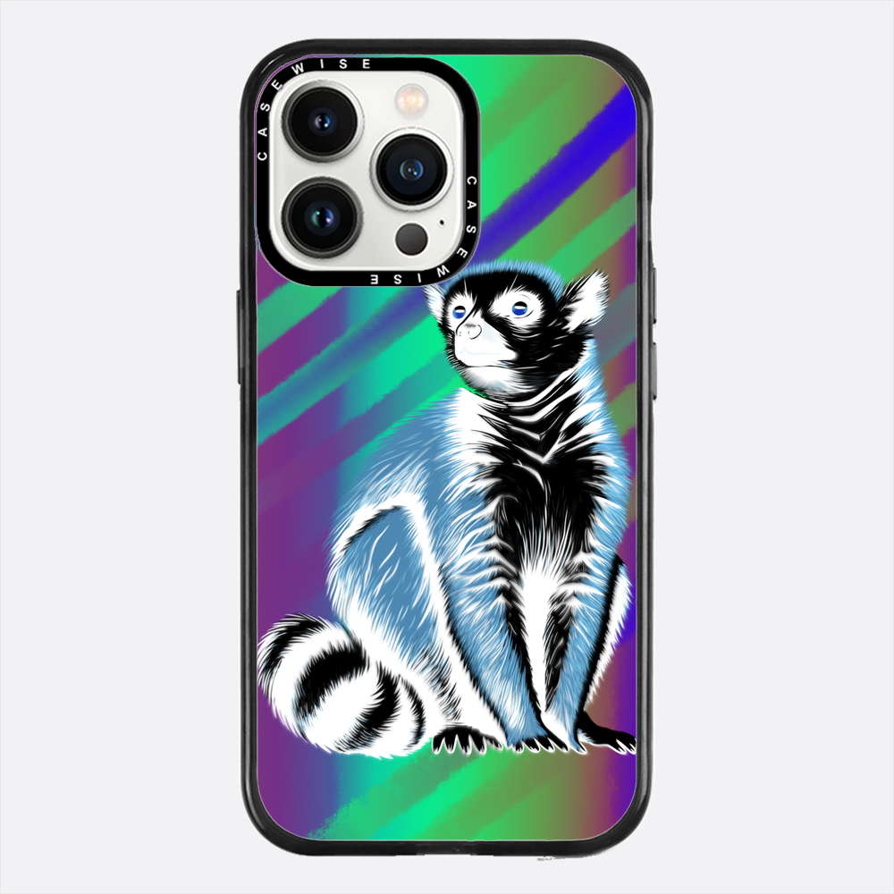 Lemur koroniasty negatyw 2 - Etui