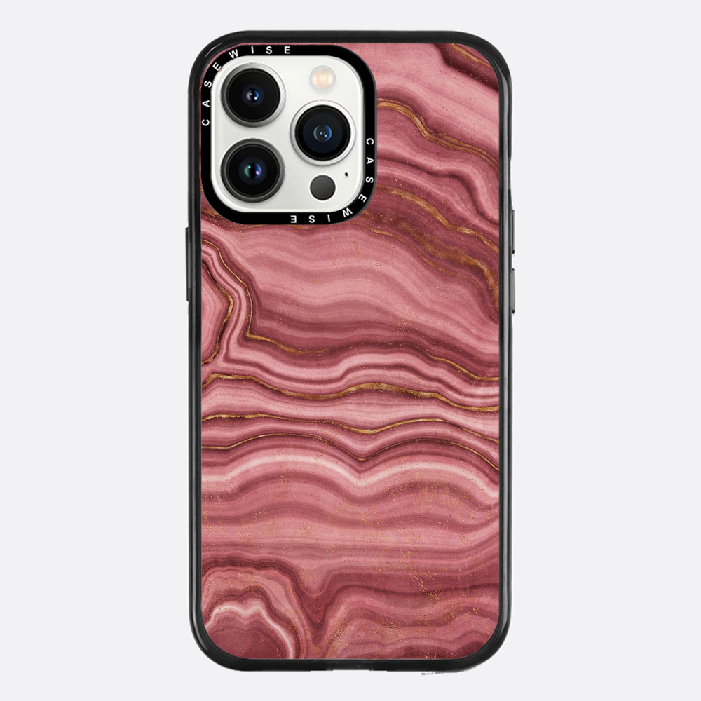 Pink Agate Texture 01 - Etui