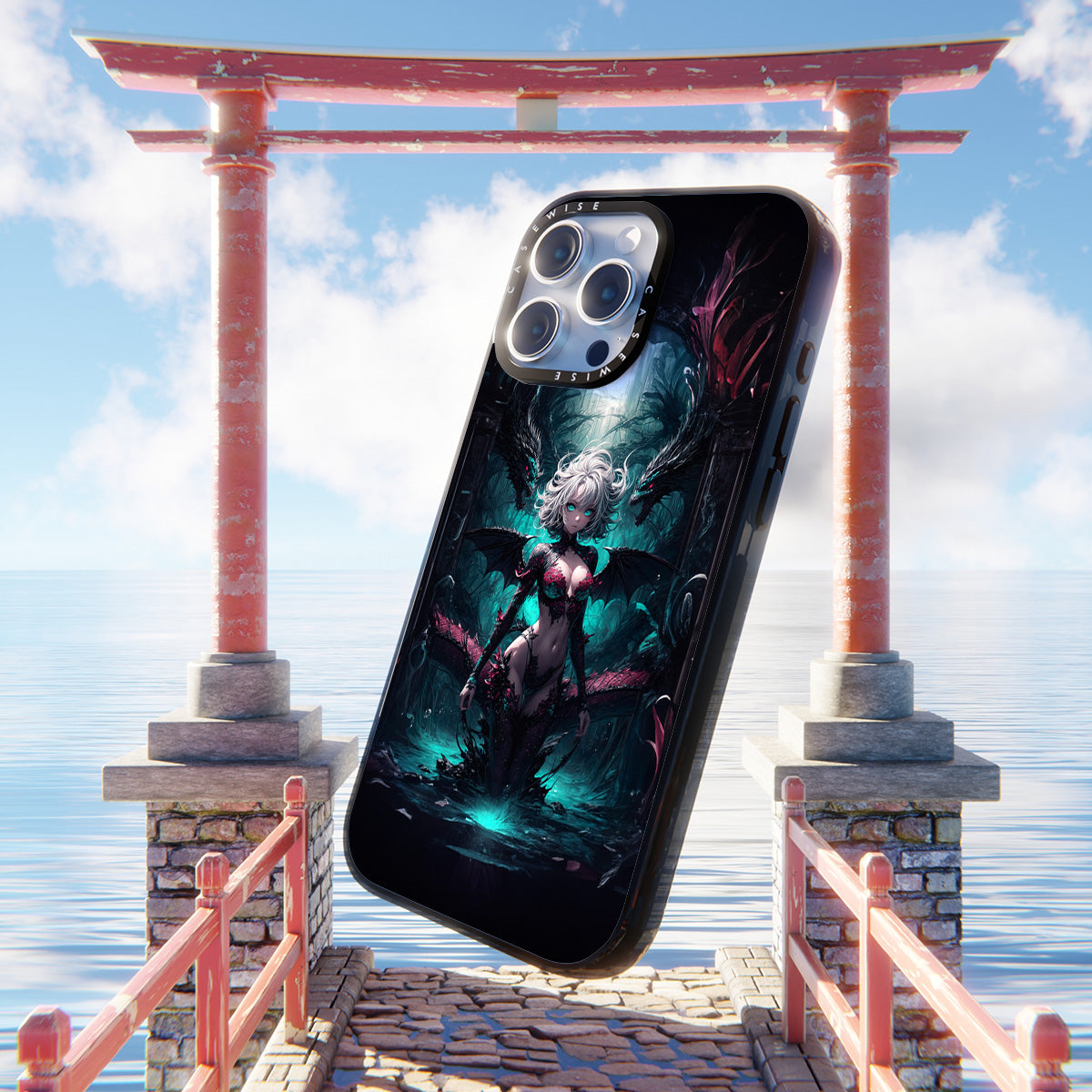 Dragon and Snake Girl - Etui
