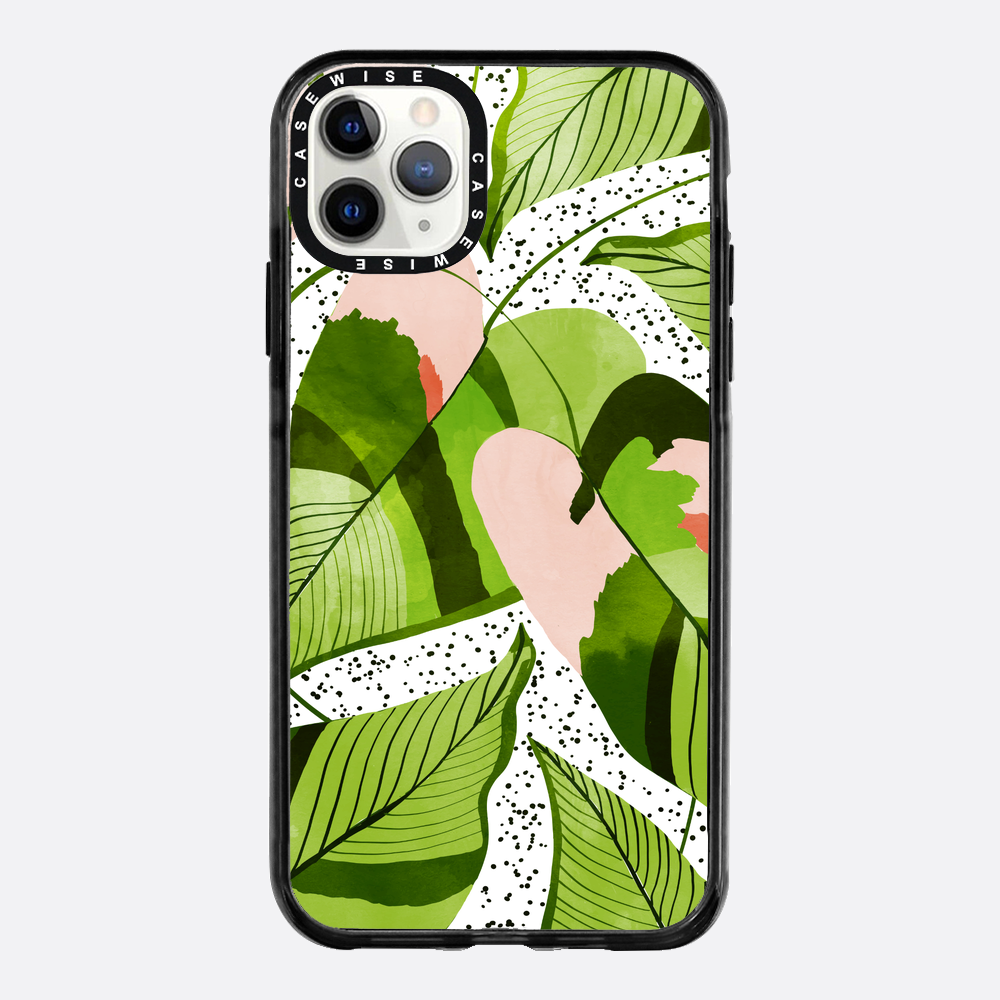 Blushing leaves