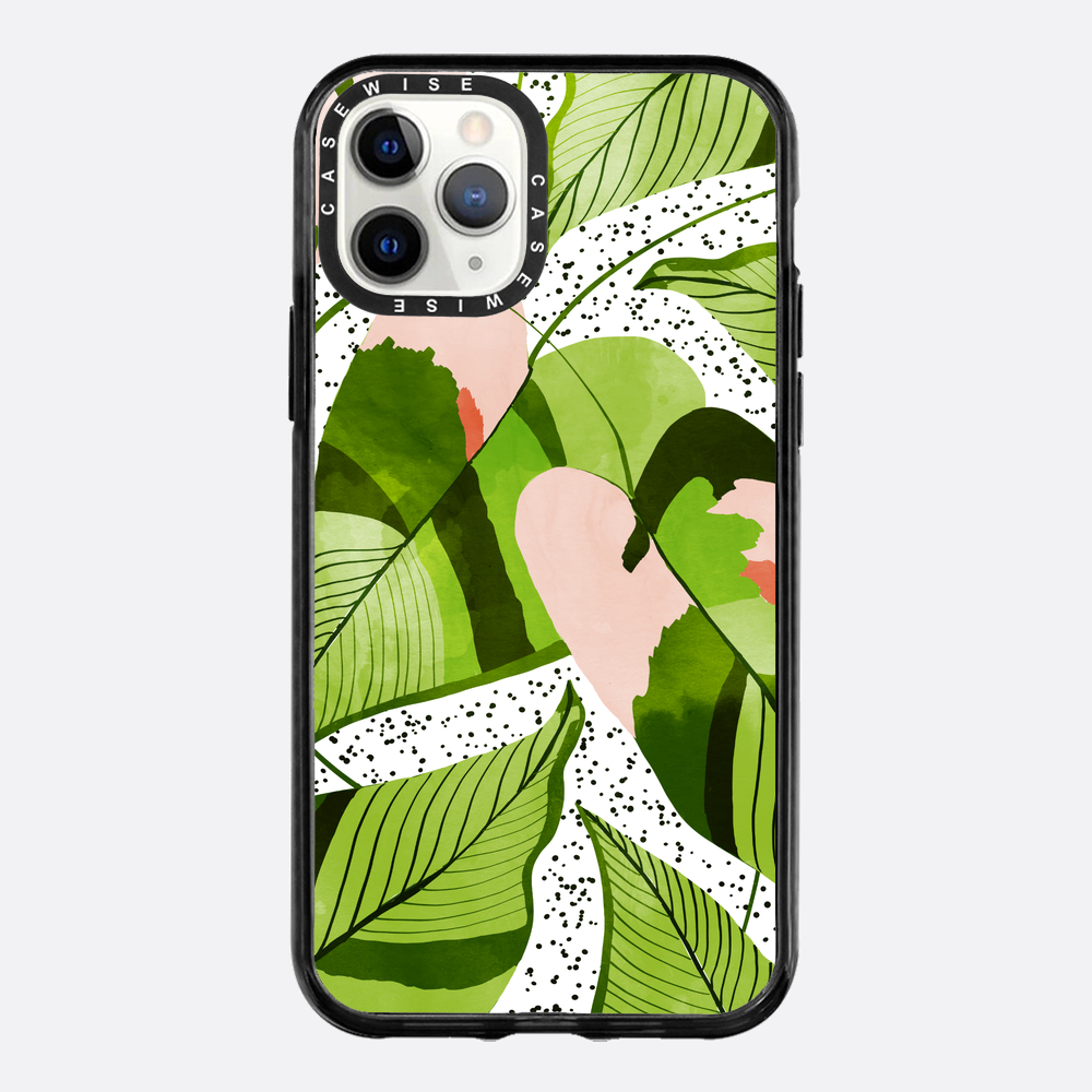 Blushing leaves
