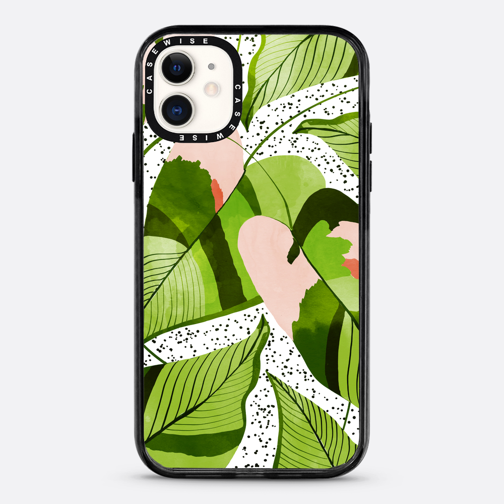 Blushing leaves