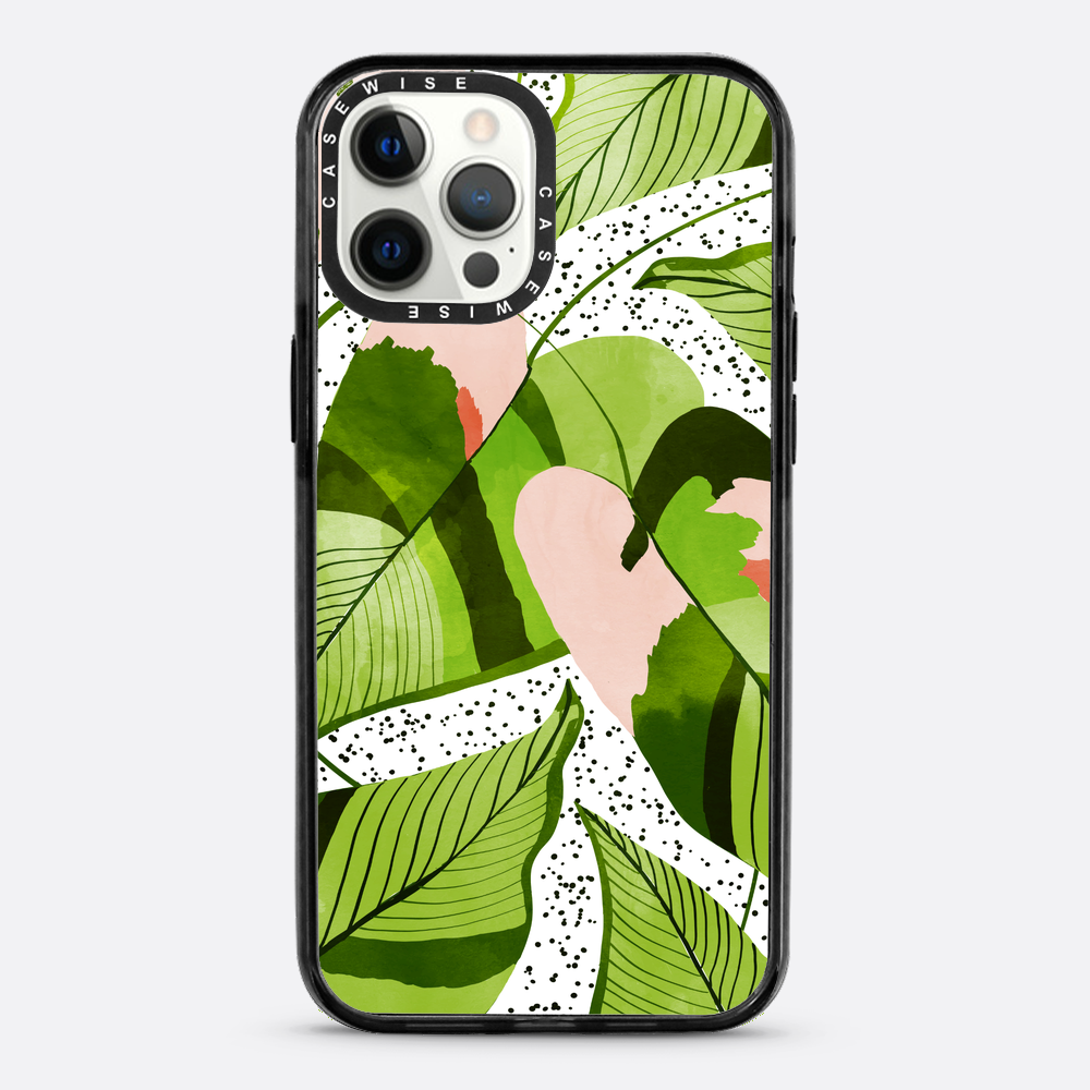 Blushing leaves