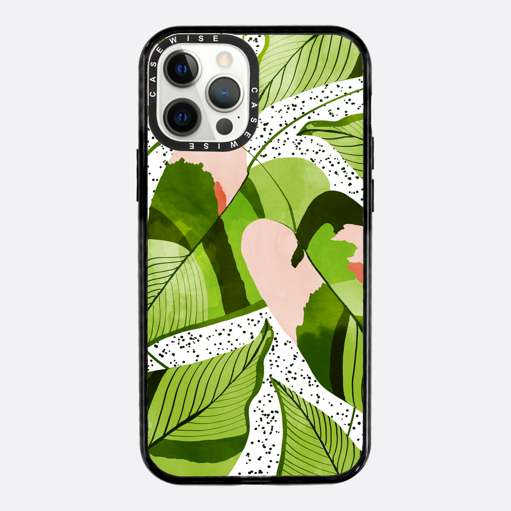 Blushing leaves