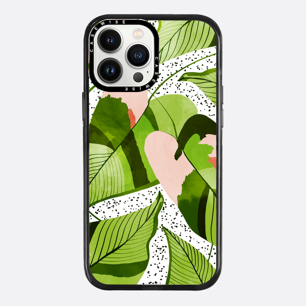 Blushing leaves
