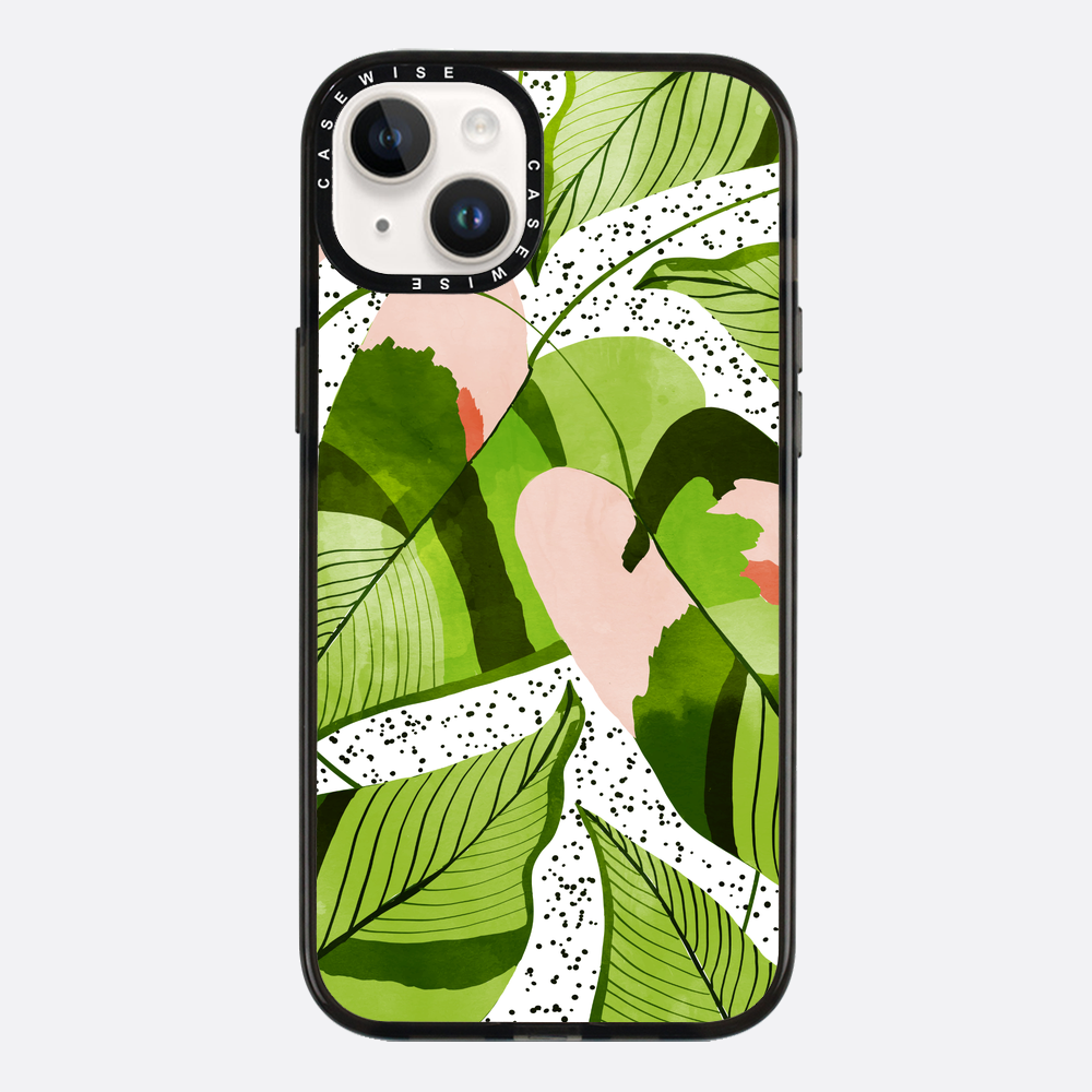 Blushing leaves