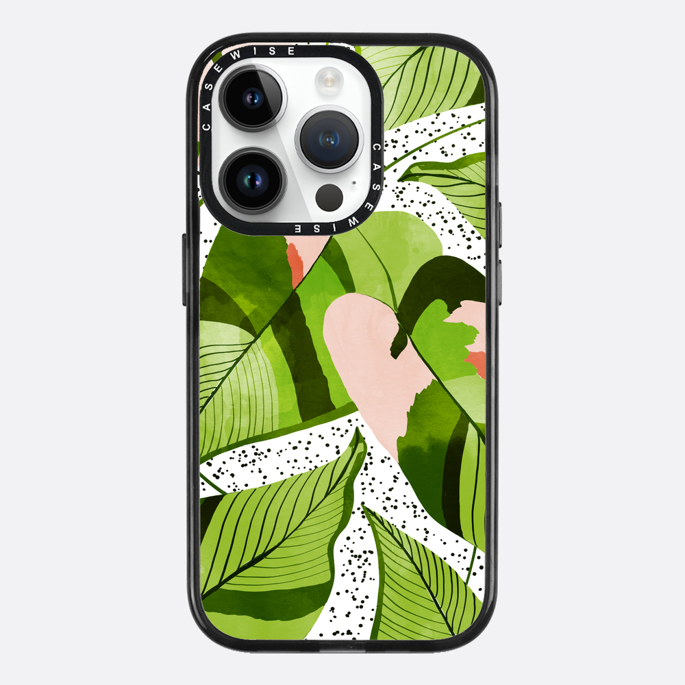 Blushing leaves